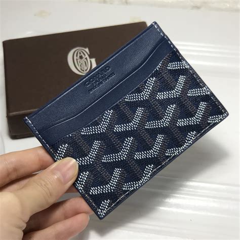 price goyard card holder|goyard card holder men's.